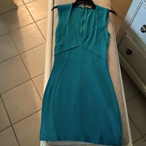 Bershka green dress